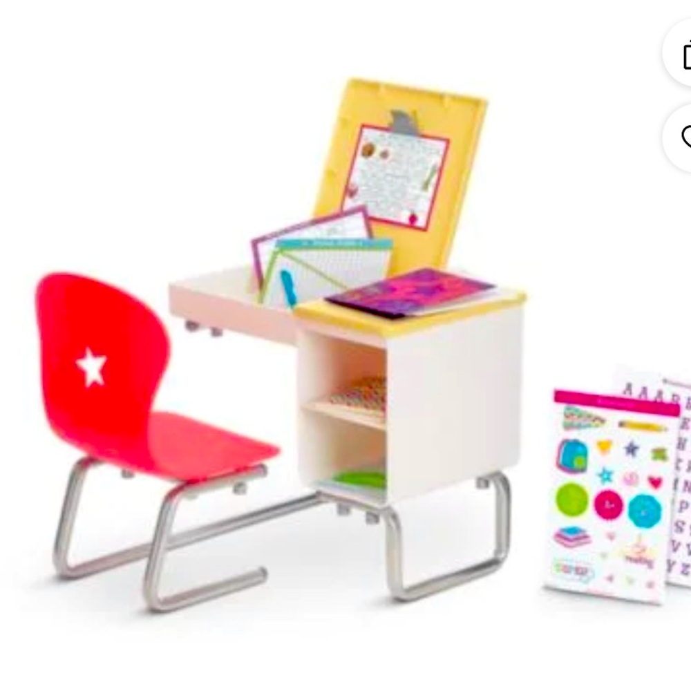 American Girl Truly Me Flip Top Desk for 18" Dolls (Doll Not Included)